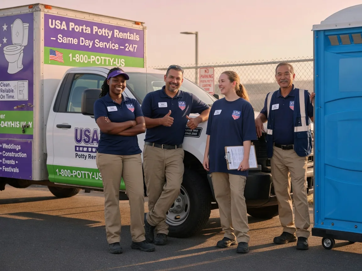 Porta Potty Rental company in Union City, NJ